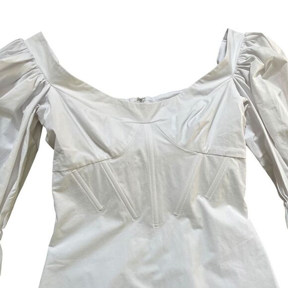 Natalie Rolt Kenzy Mini Dress in White - Picture 4 of 13